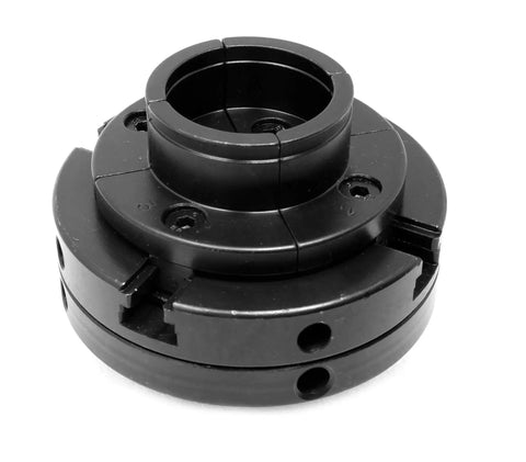 Self-Centering Wood Lathe Chuck Set With 4-Inch 4-Jaw Scroll Chuck, 1-Inch 8-TPI Thread, Ideal For Bowls And Spindles