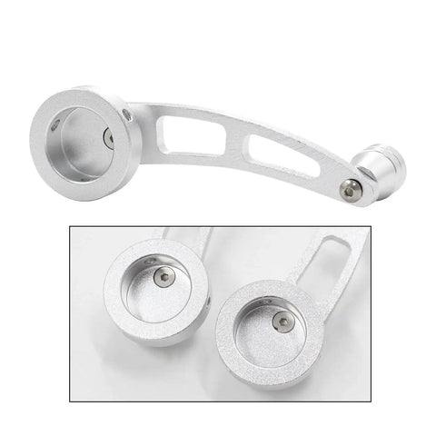 Universal Billet Aluminum Window Crank Handle Winder Replacement For Car And Wagon Doors Silver Finish Durable Tool View