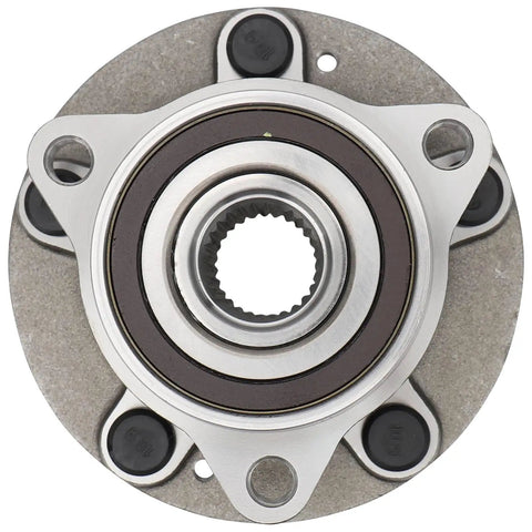 Front view of Pair Front Wheel Hub Bearing Assembly For Hyundai Elantra Elantra GT Ioniq Veloster Veloster N Kia Forte Niro