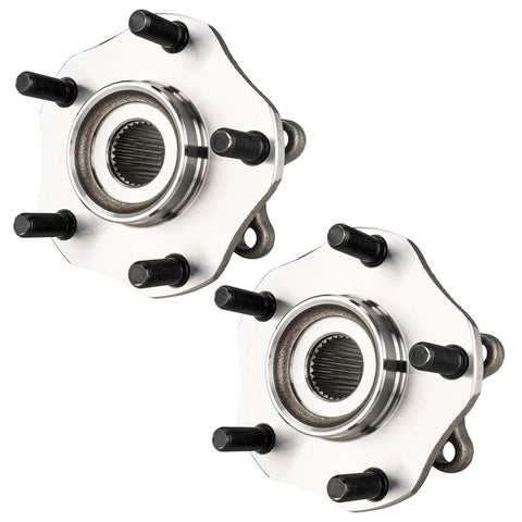 Front Wheel Hub And Bearing Assembly 513357 2 Pack For Nissan Rogue 2014 To 2023 And Rogue Sport 2017 To 2022 5 Lug Direct Fit OE Style Replacement