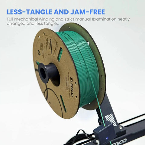 Black PLA Filament 1.75mm 1kg Spool For 3D Printing 0.02mm Tolerance installed on 3D printer