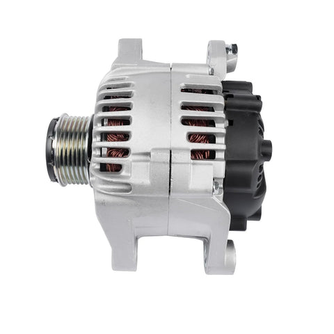 Side view of Alternator Replacement For Hyundai Sonata 2011-2014 2.4L, Tucson 2010-2013 2.4L, Kia Forte Koup 2010-2013 2.0L And 2.4L