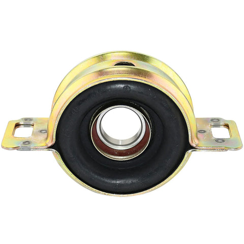 Beefy Driveshaft Center Support Bearing Carrier for Toyota Tacoma Tundra T100 4x4, front view, circular design with metal housing