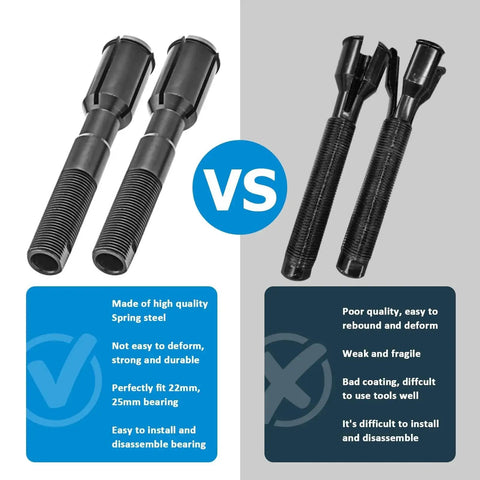 Comparison of high-quality and low-quality M8 Engine Inner Camshaft Bearing Installer And Puller Tool For 2018 To 2025 Models