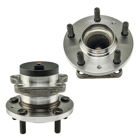 Rear Wheel Hub Bearing Assembly Pair For 2007 2015 Mazda CX 9 FWD 5 Lug Vehicles And OE Style Replacement 512452 Hub Kit