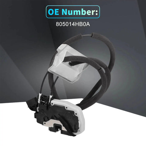 Front Right Passenger Side Power Door Lock Actuator With Cable For Infiniti Q50 2014 2020 Replacement Door Latch Assembly No 805004HB0A