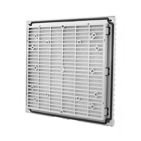 255x255mm Electronic Enclosures Ventilation Filter For Control Panels FK9805 Compatible With 17250 Axial Fan And 22060 Cooling Fan