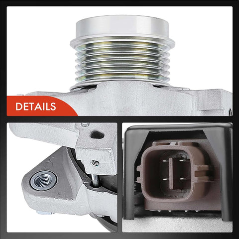 Plug And Play Direct Fit Alternator Replacement For Toyota Corolla Matrix 2011 2012 2013 1.8L 12V 100A 110A details view