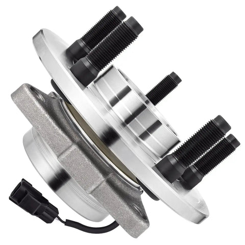 Front Wheel Bearing And Hub Assembly For Dodge Ram 1500 2002 2003 2004 2005 Beefy Heavy Duty Wheel Hub Replacement Direct Fit ABS
