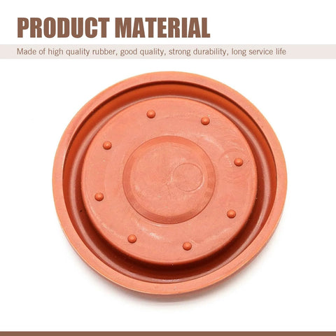 Arwrilt rubber PCV box oil separator diaphragm, red; OEM 31338685/1781598/30788494/31338684 for Volvo C30/S40/C70