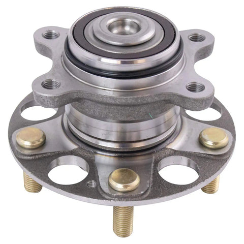 Rear Wheel Bearing And Hub Assembly For 2006 Through 2011 Honda Civic DX LX EX SI EXL LXS 2009 2010 2011 Replacement Part With Durable Bearings For A Quiet Smooth Ride Easy Installation And Reliable Daily Driver Performance