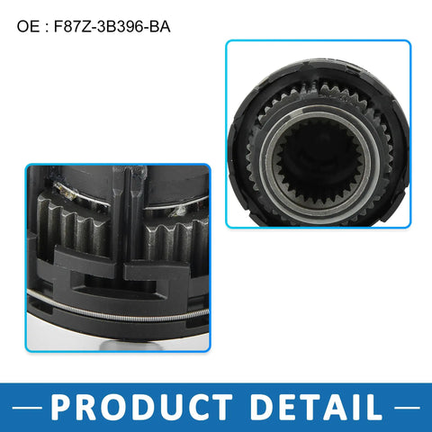 Close-up of Manual Wheel Locking Hub Set Of 2 For Ford Ranger 4WD 1998 2003, Ford Explorer 4WD 1995 2001, And Mazda B Series Pickup 2001 2008, detail view.
