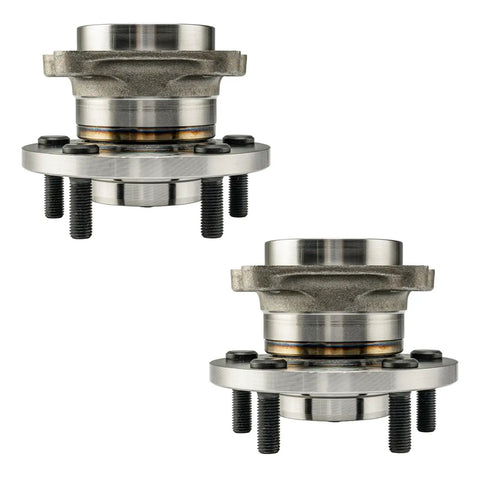 512449 Pair Rear Wheel Hub Bearing Assembly Drop-In Replacement For 2007-2015 Mazda CX-9 AWD 5-Lug, premium materials