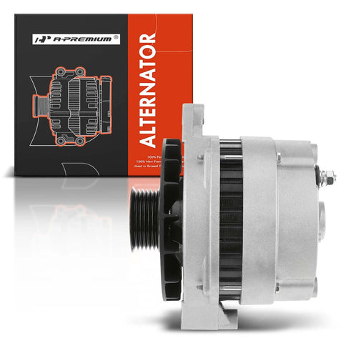 Heavy Duty 140 Amp 12 Volt Alternator For Chevrolet Corvette 1993 1994 1995 1996 V8 5.7L With Clockwise 6 Groove Pulley