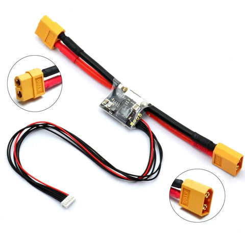 5.3V 3A BEC Power Module with XT60 Plug for APM Pixhawk Flight Controllers APM2.5 2.6 2.8, includes 6-position DF13 cable