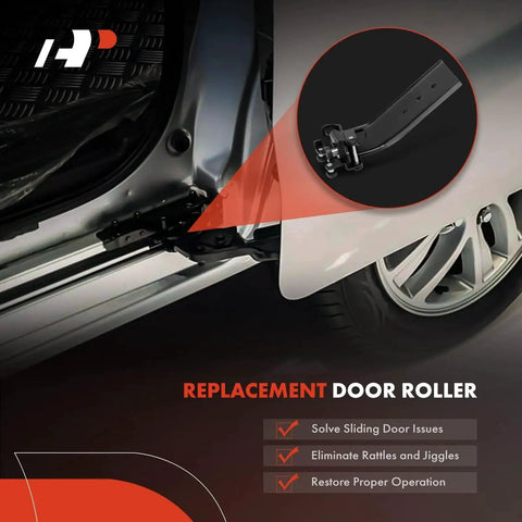 Right Passenger Center Sliding Door Roller Bracket Compatible With Chevrolet Express 1500 2500 3500 4500 G30 And GMC Savana 1500