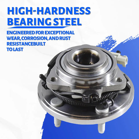 Front Wheel Bearing Hub Assembly With 5-Lug ABS For Jeep Grand Cherokee 2005-2010 And Jeep Commander 2006-2010 Replacement Hub