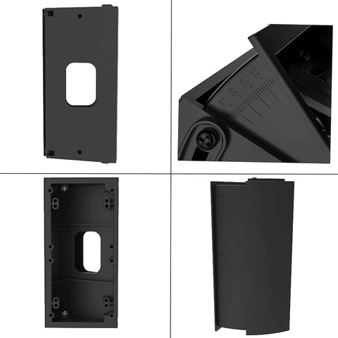 Adjustable 30 To 55 Degree Doorbell Angle Mount for Video Doorbells 2 3 3 Plus 4 Battery Doorbell Plus Pro 2023 2024.