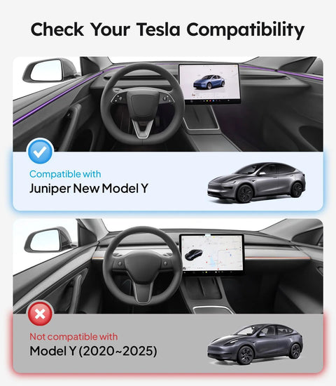 Tesla Model Y Juniper Glass Roof Sunshade With Heat Insulation Nano Ice Coating compatibility with Juniper New Model Y.