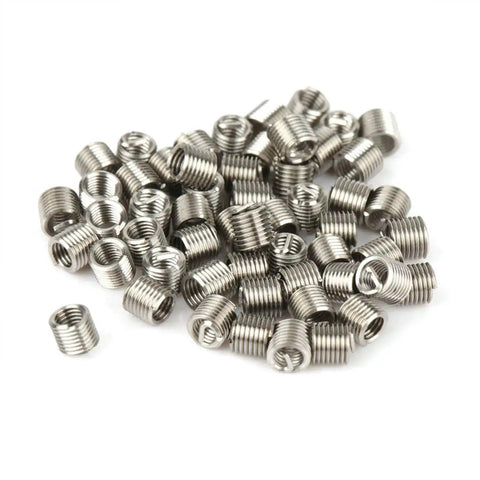 M2.5 Stainless Steel Helical Insert Kit For Frequent Part Removal Pack Of 50 Built For Aluminum And Other Soft Materials