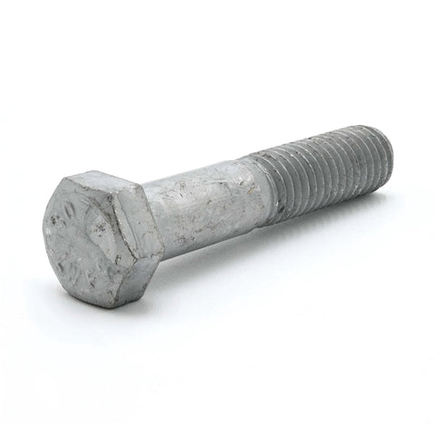 One Half Inch Hex Bolts Kit with Nuts and Flat Washers Hot Dipped Galvanized HDG Grade A Partial Thread 13 Threads Per Inch