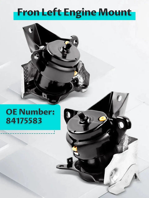 Front Left Engine Mount for 2014-2018 Silverado 1500 V8, 2015-2020 Escalade, Suburban, Tahoe, Yukon, Yukon XL, OE 84175583