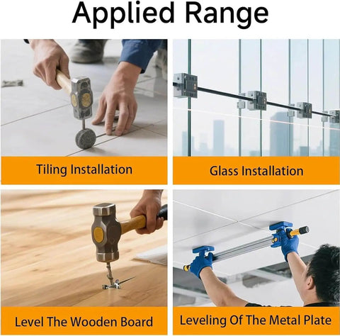 Applications for Go-To Adjustable Height Setter With Heavy Duty Vacuum Suction Cups in various installations