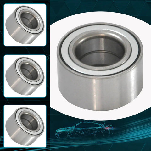 Beefed Up Front Wheel Bearing Hub Assembly For Hyundai Elantra 2007 2016 Veloster 2012 2017 And Kia Forte Soul 2010 2016 Forte Koup 2010 2013 Direct Replacement With Solid Build For A Quiet Smooth Ride, showcasing heavy-duty steel bearing