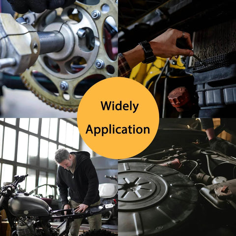 Wide application of 304 Stainless Steel Hex Socket Cap Bolts And Nuts Set, uses in automotive and machinery settings.