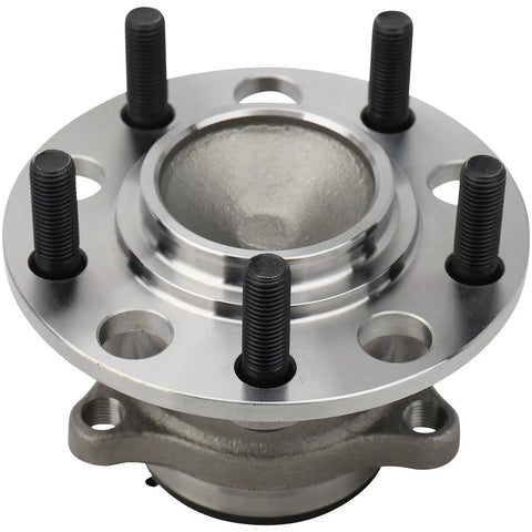 Beefy Rear Wheel Hub And Bearing Assembly Pair For Mitsubishi Lancer 2008 Through 2015 Outlander 2011 Through 2012 And Outlander Sport 2012 Driver Side And Passenger Side Durable Corrosion Resistant High Strength Replacement