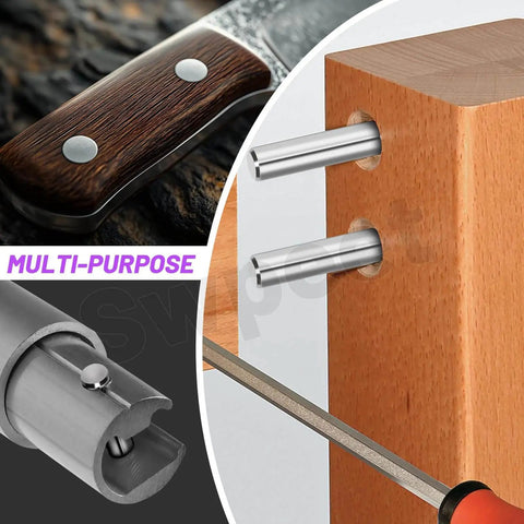 60 Piece M6 M8 M10 Dowel Pin Set In 304 Stainless Steel Dowel Pin Kit With Storage Box Cylindrical Shelf Pins for strong connections