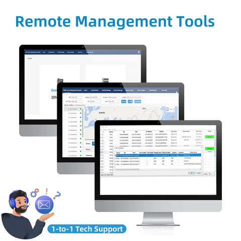 Remote management tools for Analog Telephone Adapter With 1 FXS Port For VoIP, SIP Ready, AP And Repeater Mode support dashboard