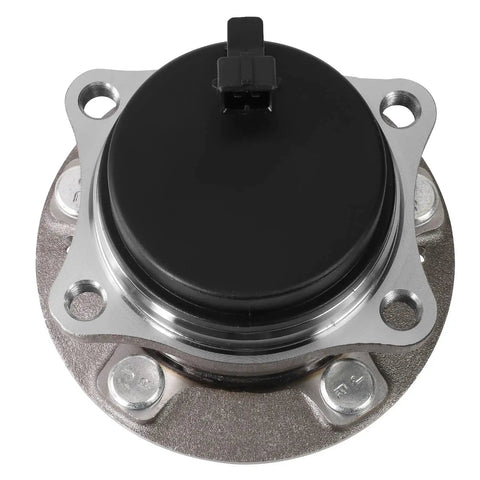 Rear Wheel Bearing Hub Assembly With Speed Sensor Replacement For Hyundai Santa Fe 2007-2020 Veracruz 2007-2012 And Kia Sorento 2011-2015 Plus Santa Fe XL 2019 OE Quality Steel, top view