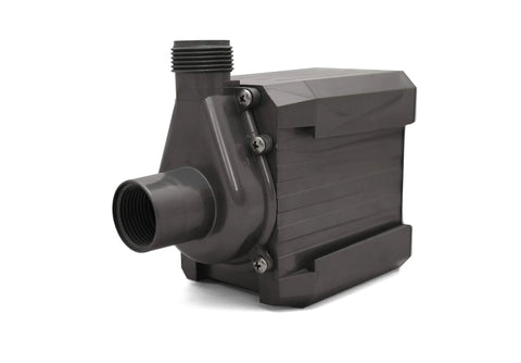 Recirculating water pump with venturi, 250 GPH, gray plastic housing