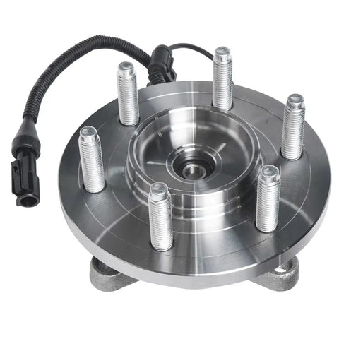 4WD Front Wheel Bearing Hub Replacement For 2009 2010 Ford F150 With 6 Lug Wheel Bearing And Hub Assembly Kit For Front Axle ABS Sensor Wire Compatible Built Tough For Ready To Roll 4WD Driving