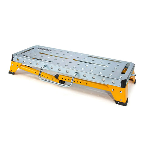 Adjustable Height Portable Steel Welding Table And Work Bench With Folding Legs, Carrying Handle, 18 By 46 Inch Tabletop, 1000 Pound Capacity