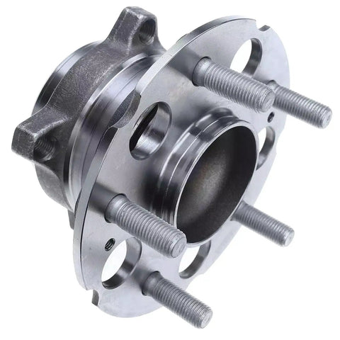 Beefed Up Rear Wheel Bearing Hubs Assembly Pair For Acura RDX 2013 To 2018 FWD And Honda CRV 2012 To 2016, 5 Bolt Lugs, 4 Bolt Rectangular Flange