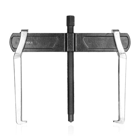 10 Inch 2 Jaw Gear Puller For Internal And External Removal Of Pulleys Bearings And Gears, front view with steel construction