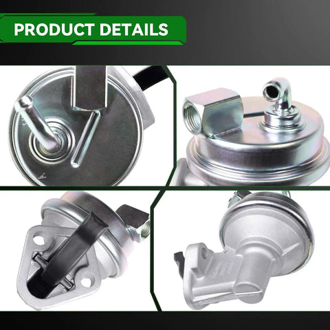 Mechanical Fuel Pump Replacement For SBC Small Block Chevy 350 With Stock 7.5 To 9.5 PSI Pressure close-up view
