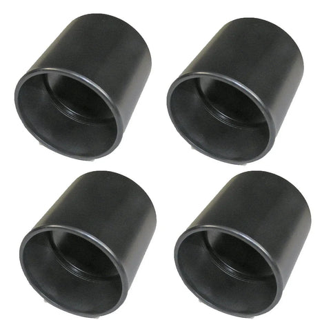 Four Pack 2.5 Inch Hose Couplings End Fittings For Vacuum Hoses Black Durable Quick Fit For Shop Vac Systems Fits Most 2.5 Inch Hoses Easy Install SVR4510 4 Pack