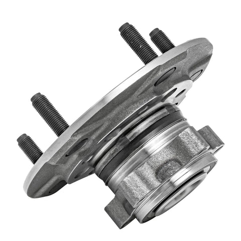 SRW Front Wheel Bearing Hubs Assembly Replacement For Ford Transit 2015 2019 viewing hub with studs and bearings