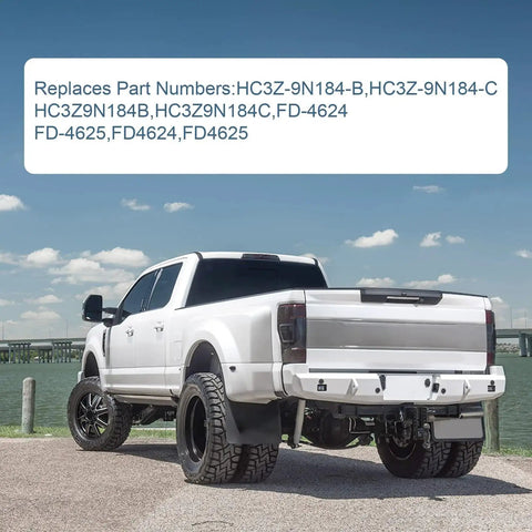 Ford 6.7L Power Stroke Diesel Fuel Filter Replacement Kit For 2017 2023 F 250 F 350 F 450 F 550 Super Duty shown with truck