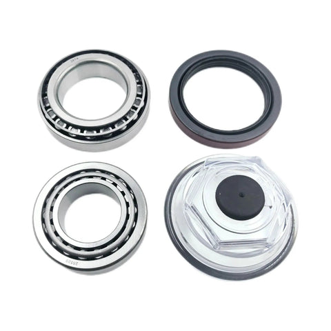 Tough As Nails Trailer Bearing Kit For Dexter 10K GD Axles After 2009 12-1/4 Inch Hub Drum Compatibility with 9-123 430 And 8-415 Series Drums Oil Bath Cap O Ring Plug Insert Included By LAUUEXOP
