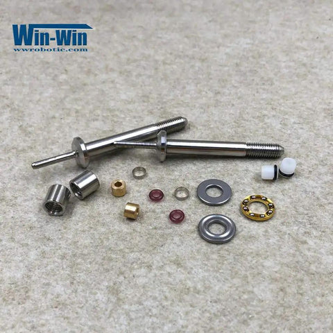 Waterjet Spare Parts 87K Swivel Maintenance Kit One Quarter Inch 90 Degree Repair Kit For Water Jet Cutting Machine Pump 94K 0150931 Includes Swivel Seal Rings Backup Rings Shafts Needle Thrust Bearings Antivibration Assemblies O Rings components displayed