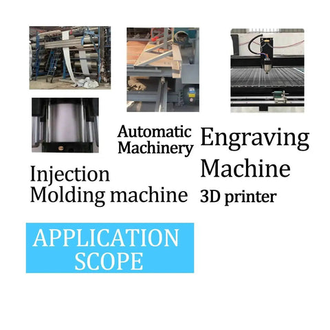 Application scope for Linear Motion Guide Rails Set, 2 Pack 6mm By 200mm Chrome Case Hardened Rails in machines and printers.