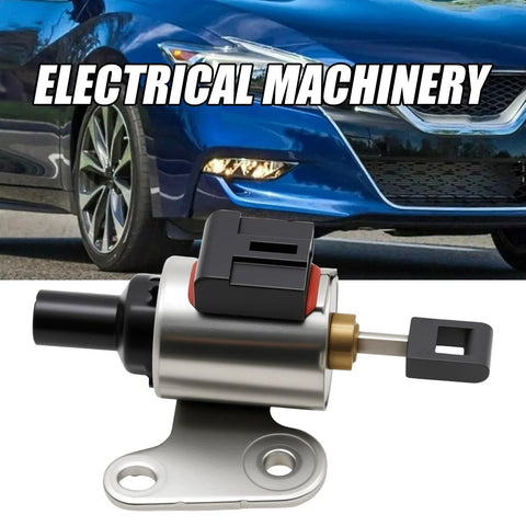 CVT transmission stepper motor replacement, metal body with black connector and mounting flange