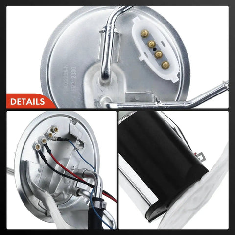 Electric Fuel Pump Assembly With Sending Unit For Lincoln Town Car 1990 1991 1992 V8 5.0L 4.6L Gas Replacement F0VY9H307C close-up