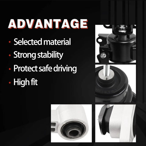 Advantages of Engine And Transmission Mount Kit For Kia Soul 2010 2011 2012 2013 1.6L And 2010 2011 2.0L L4 Reusable Bracket Set