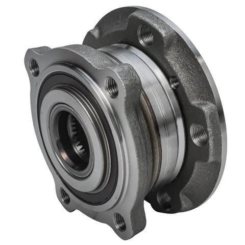 Front Wheel Bearing And Hub Assembly For BMW X5 2007-2018 And X6 2008-2019 AWD Only Replacement Kit with 5-bolt design