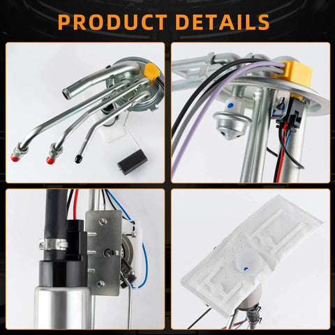 Electric Fuel Pump Assembly For Chevy And GMC Trucks 1996 1997 C1500 C2500 C3500 K1500 K2500 K3500 4.3L 5.0L 5.7L 7.4L